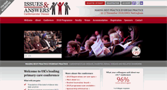 Desktop Screenshot of issuesandanswers.org
